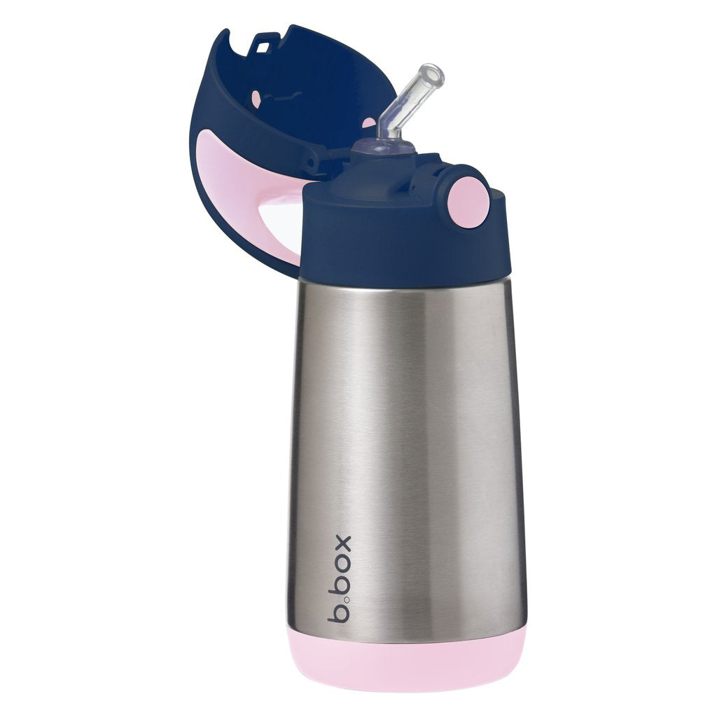 B.BOX 350ml Insulated Drink Bottle Indigo Rose