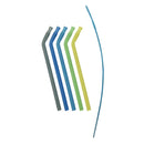 b.box Silicone Straws 5-Pack