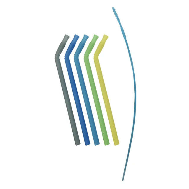 b.box Silicone Straws 5-Pack