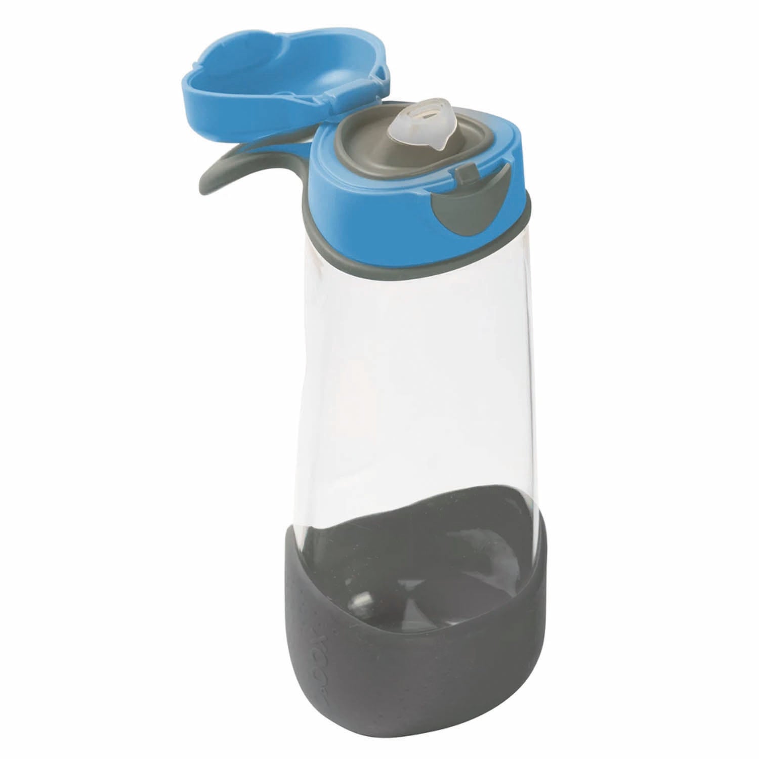 B.BOX 600ml Sport Spout Drink Bottle Blue Slate