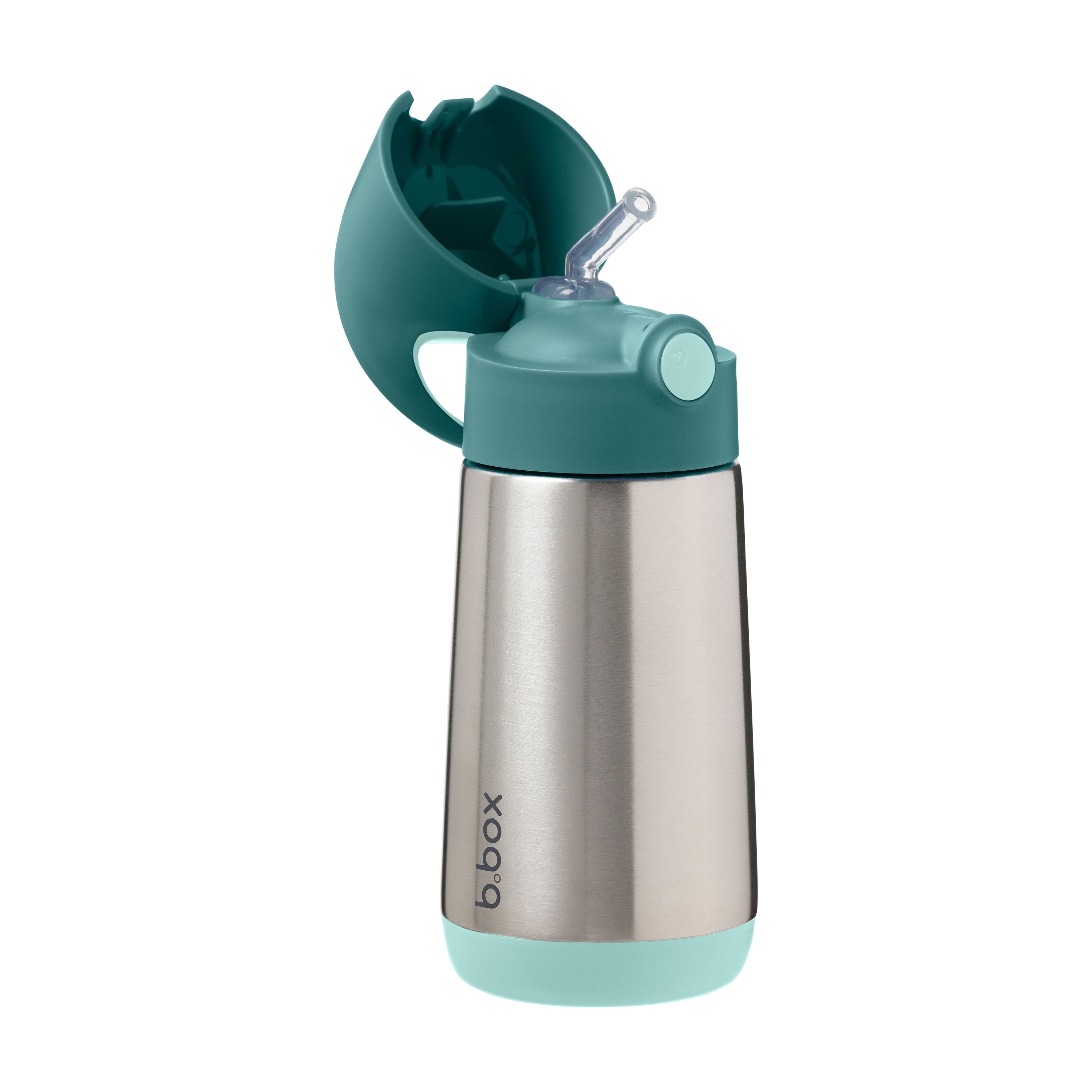 B.BOX 350ml Insulated Drink Bottle Emerald Forest