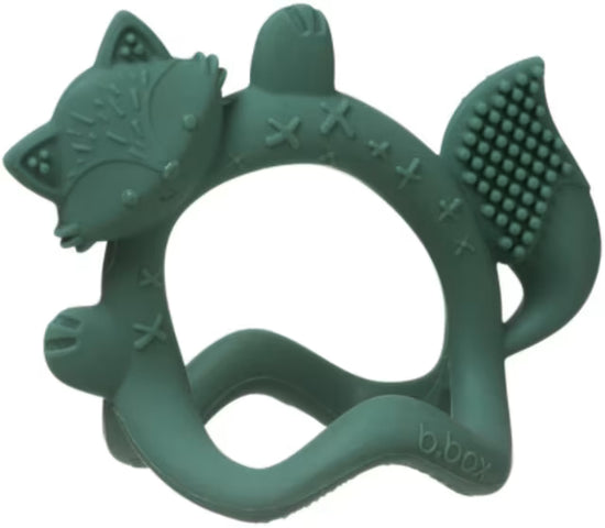 B.box Wrist Teether - Sage Fox