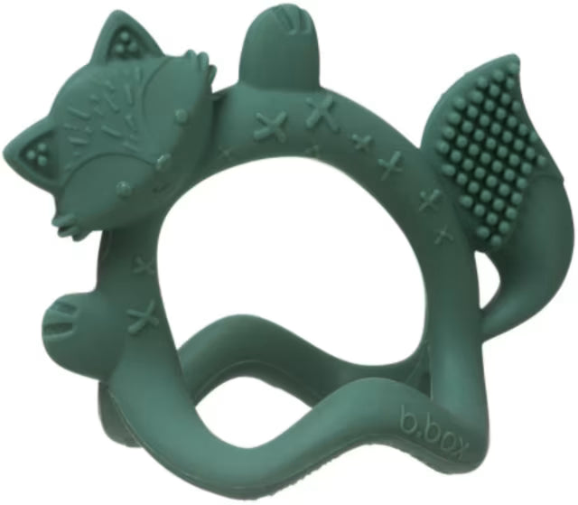 B.box Wrist Teether - Sage Fox