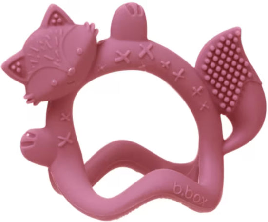B.box Wrist Teether - Blush Fox