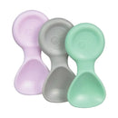 B.BOX Mini Spoon 3pk pastel sage/silver/pink