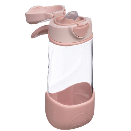 B.BOX 450mL Sport Spout Drink Bottle - Blush Crush