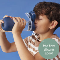 B.BOX 600ml Sport Spout Drink Bottle Midnight