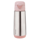 B.BOX 500ml Insulated Sport Spout Drink Bottle Blush Crush