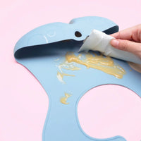 B.BOX Silicone Bib - Lullaby Blue