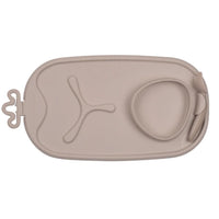B.BOX Roll + Go Mealtime Mats Latte