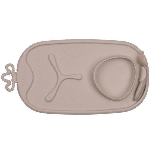B.BOX Roll + Go Mealtime Mats Latte