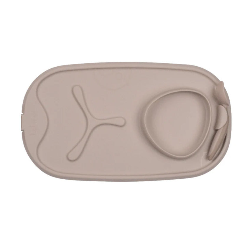 B.BOX Roll + Go Mealtime Mats Latte