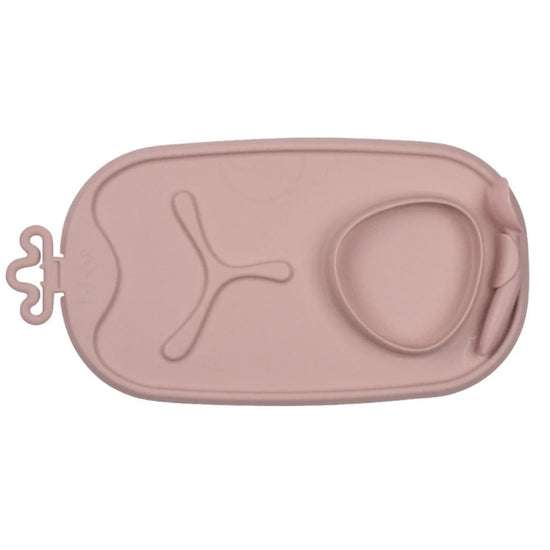 B.BOX Roll + Go Mealtime Mats Blush