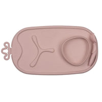 B.BOX Roll + Go Mealtime Mats Blush