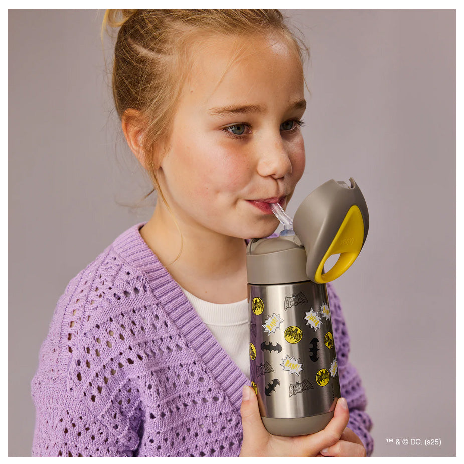 B.BOX 350ml Insulated Drink Bottle Batman