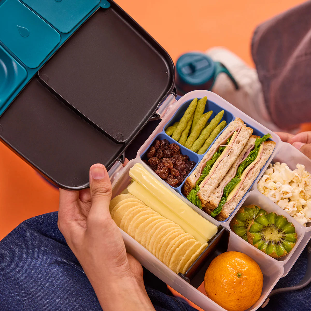 B.BOX Silicone Bento Buddy Lunch Ocean