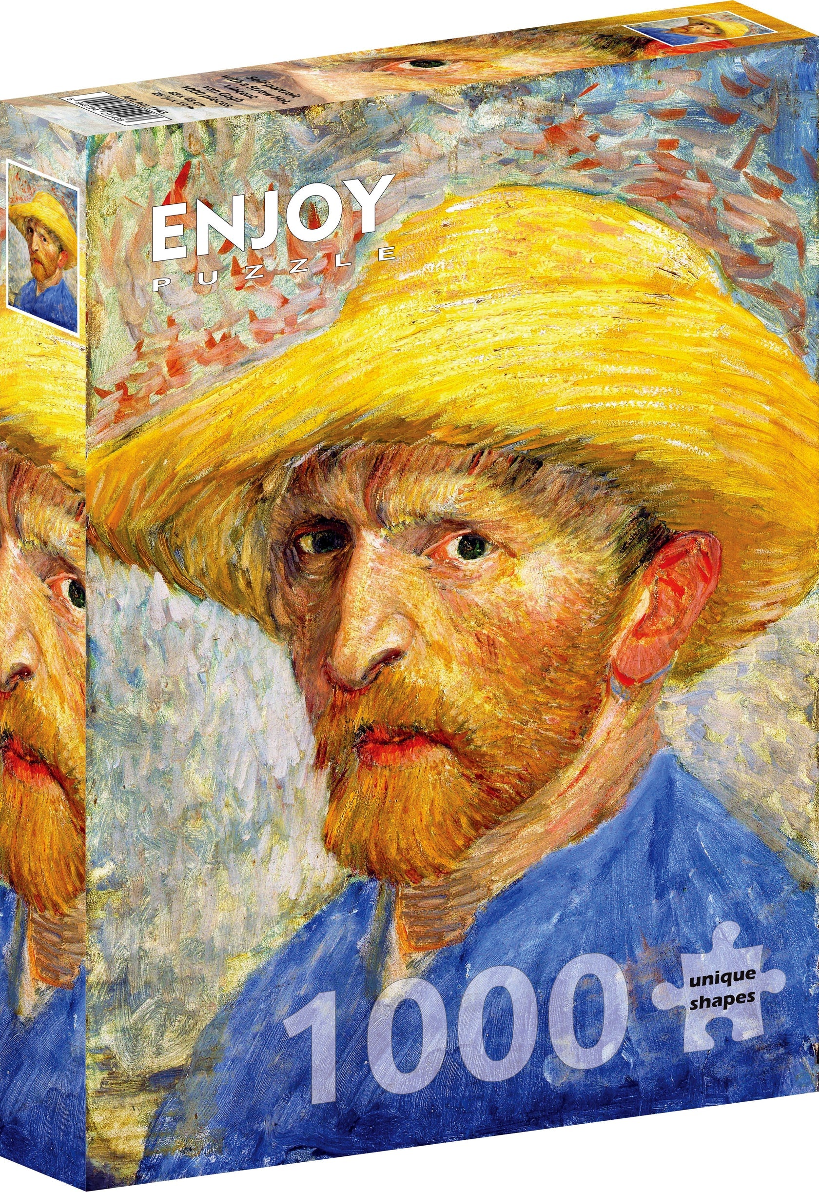 Enjoy Puzzle - Vincent Van Gogh Self-portrait with a Straw Hat 1000pc