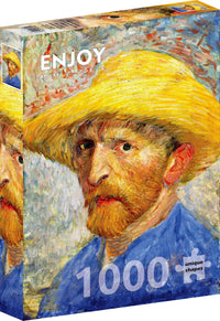 Enjoy Puzzle - Vincent Van Gogh Self-portrait with a Straw Hat 1000pc