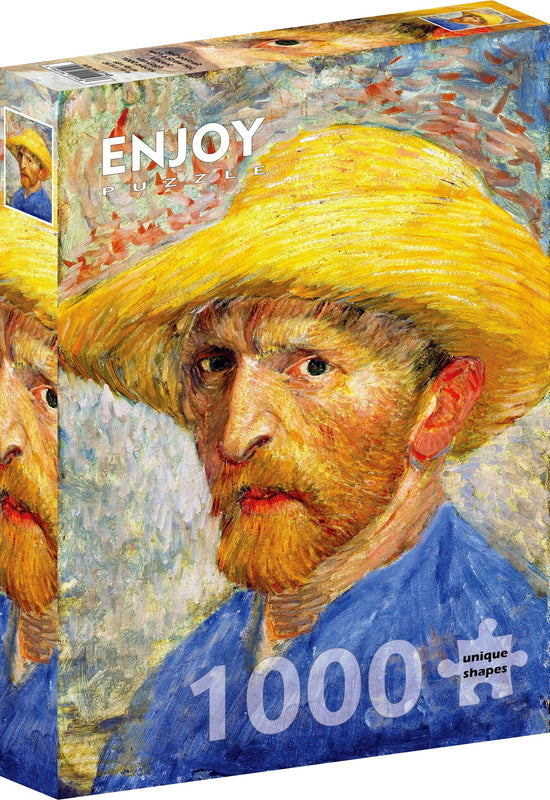 Enjoy Puzzle - Vincent Van Gogh Self-portrait with a Straw Hat 1000pc