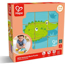 Hape Wild Animals Wooden Blocks Puzzle