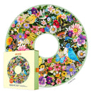 WerkShoppe - Spring Floral Wreath 1000 Pce - Round Ring Puzzle
