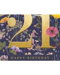 21 Happy Birthday Wild Meadow Birthday Cards