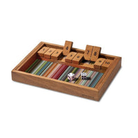 REMEMBER Shut the Box Wooden Dice Game