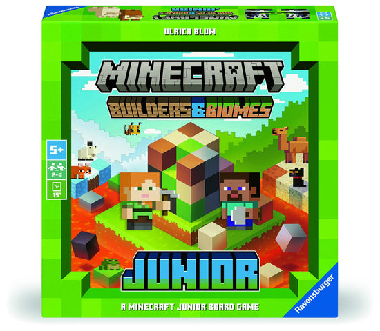 Ravensburger Minecraft Builders & Biomes Junior Board Game