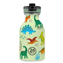 24Bottles 250 ml Kids Bottle with Straw – Jurassic Friends