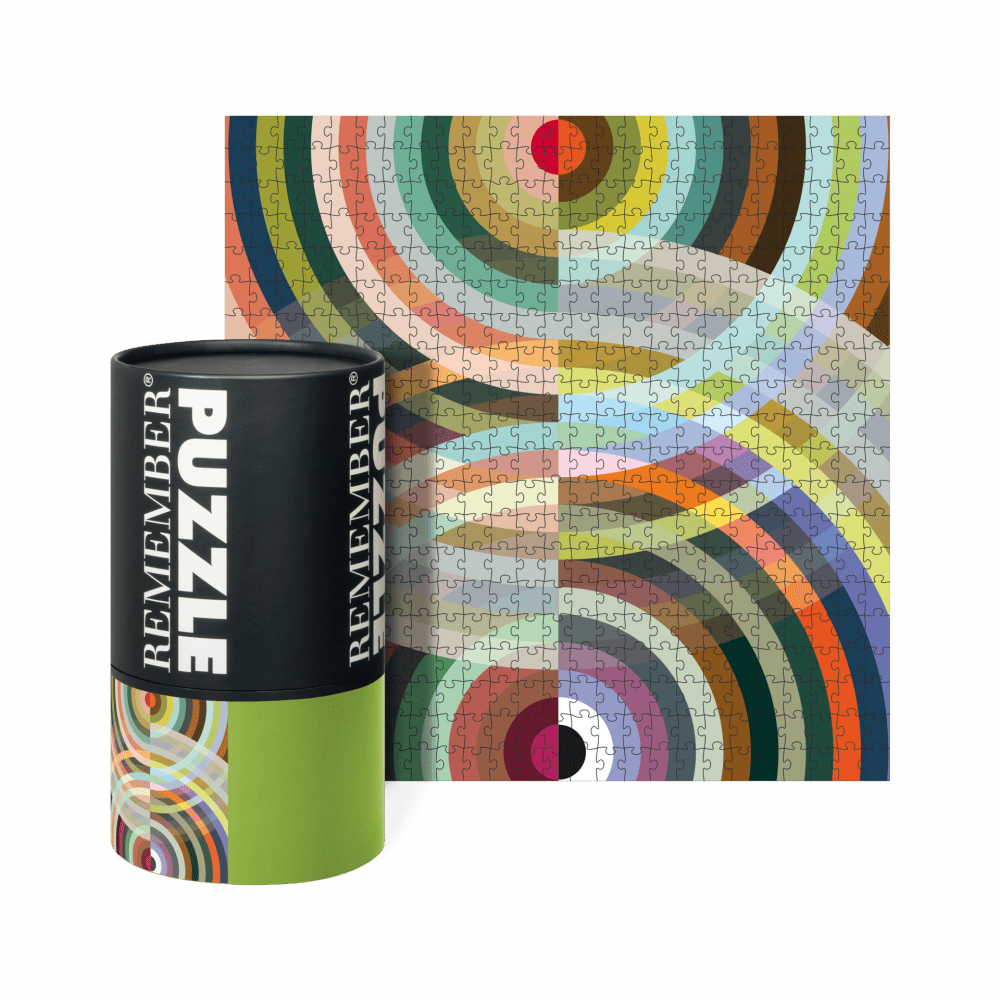 REMEMBER Tartan 500-Piece Jigsaw Puzzle