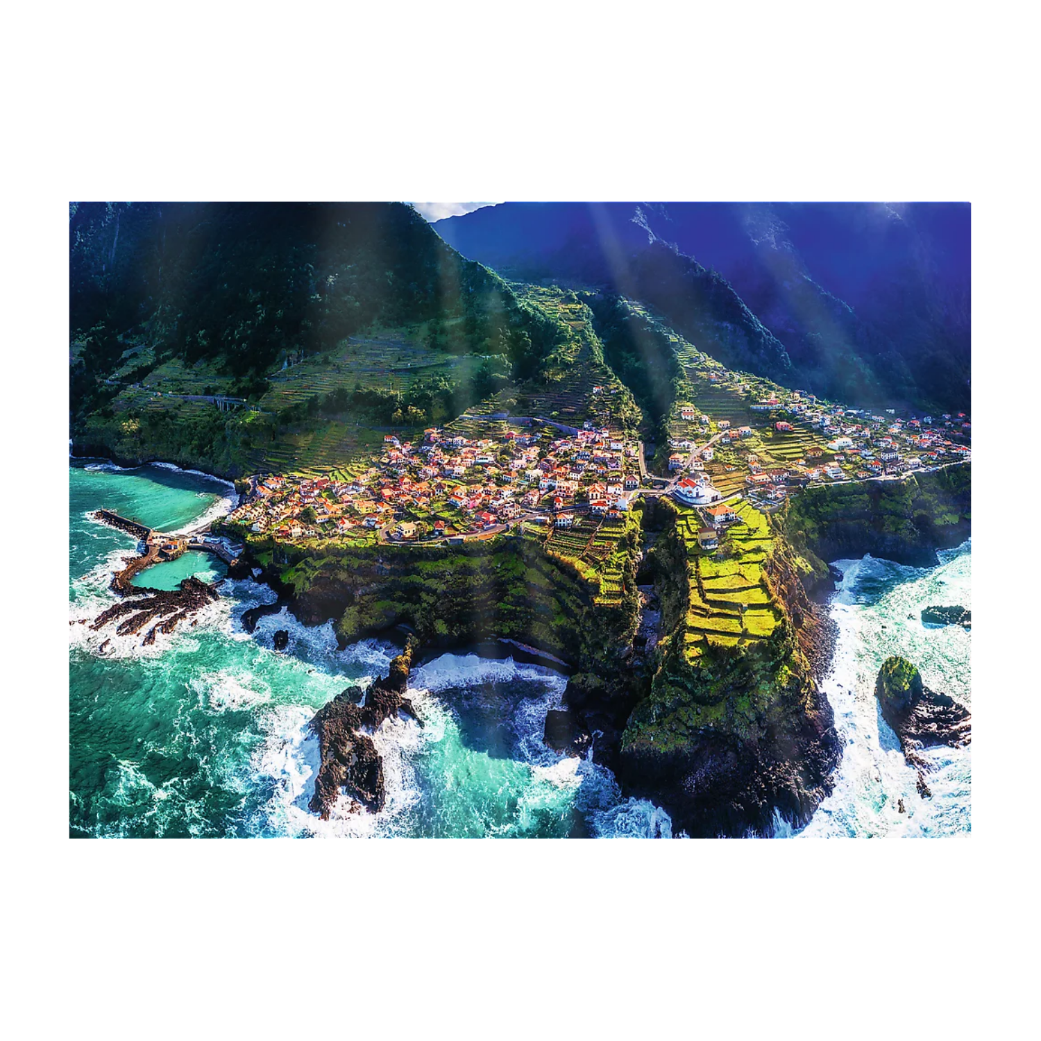 Trefl Photo Odyssey Madeira Island, Portugal 1000-Piece Premium Plus Jigsaw Puzzle Adult Jigsaws