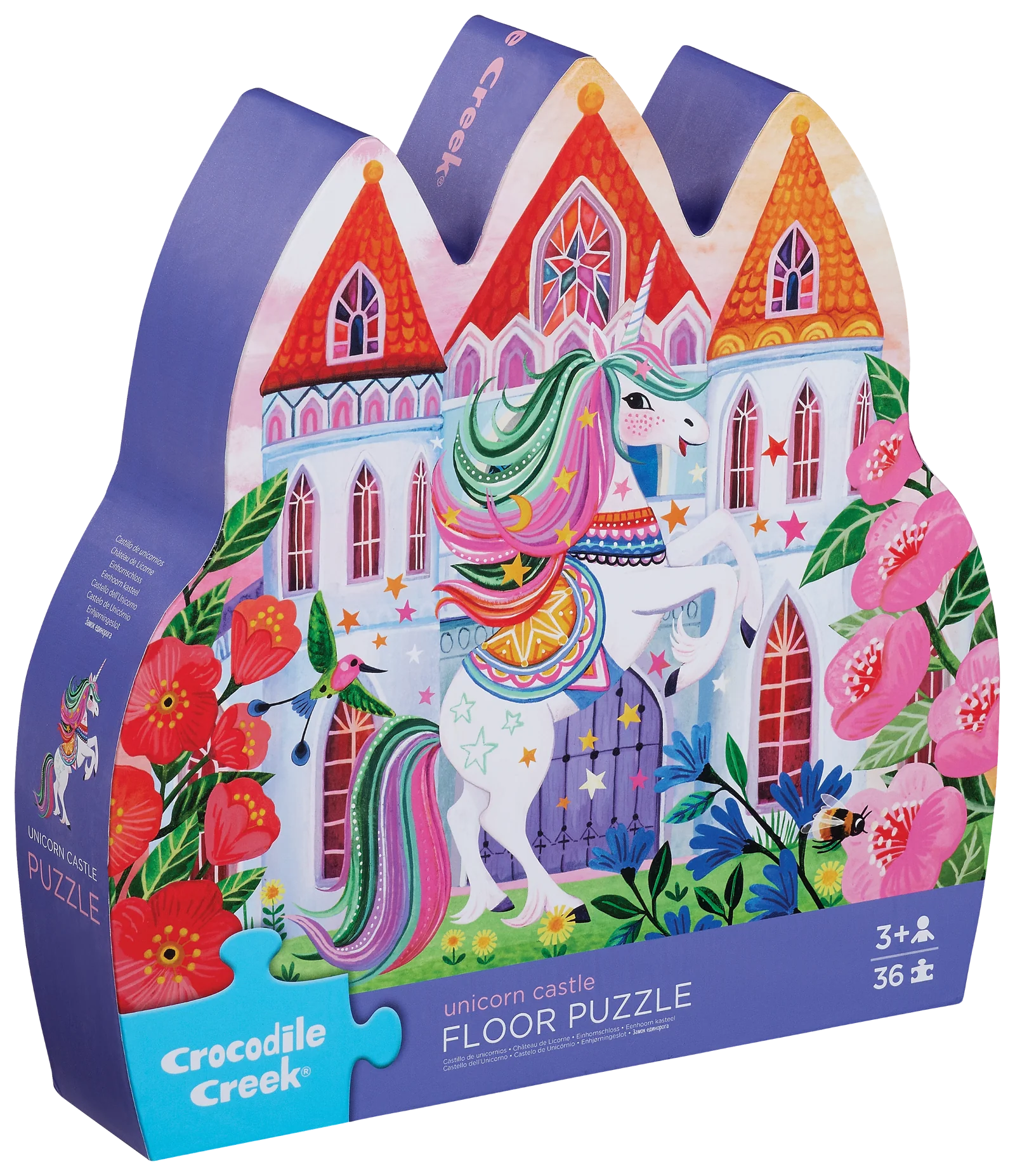 Croc Creek 36pc Floor Puzzle - Unicorn Castle