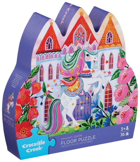 Croc Creek 36pc Floor Puzzle - Unicorn Castle