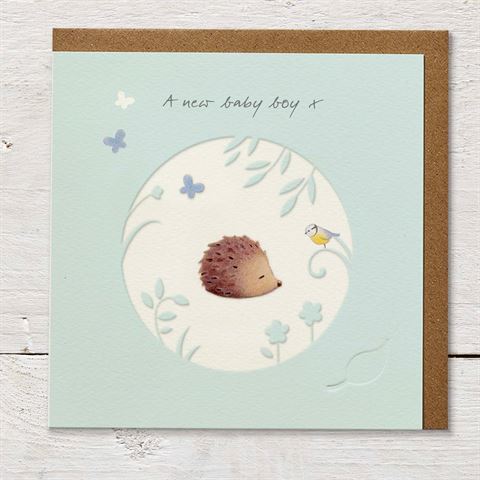 New Baby Boy - Baby Card
