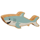 Lanka Kade Grey Shark Wooden Animal Figure