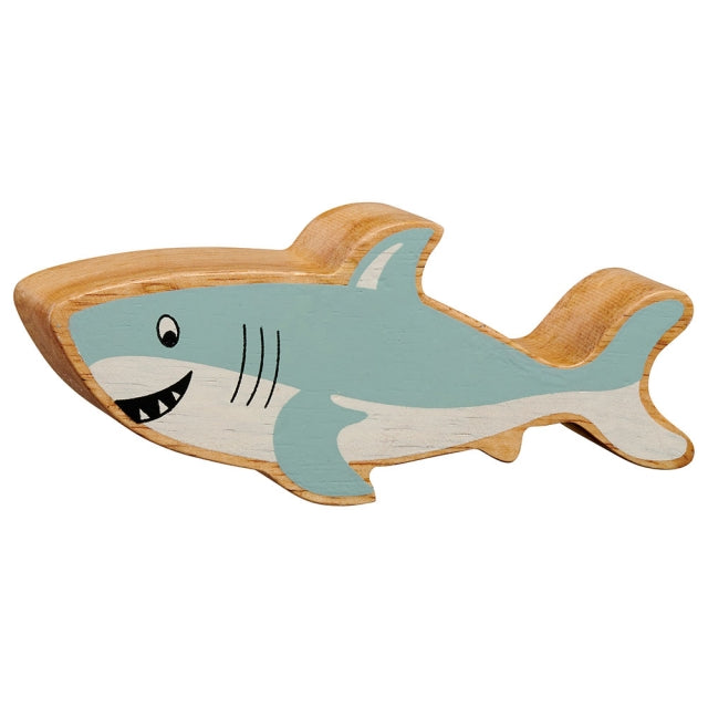 Lanka Kade Grey Shark Wooden Animal Figure