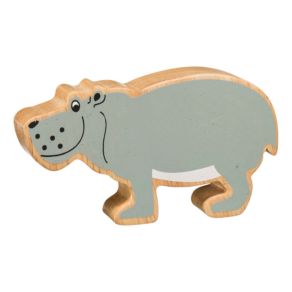 Lanka Kade Hippopotamus Wooden Animal Figure