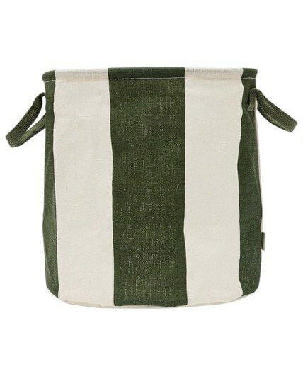 OYOY Kara Medium Storage Baskets – Dark Green, Set of 2