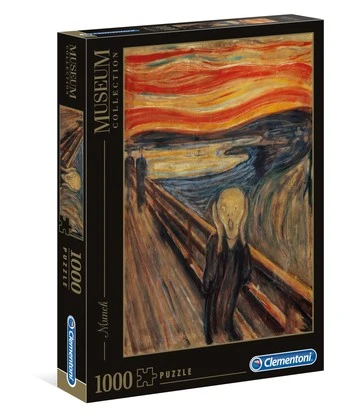MUSEUM COLLECTION: 1000pc Lurlo Di Munch (The Scream) CB