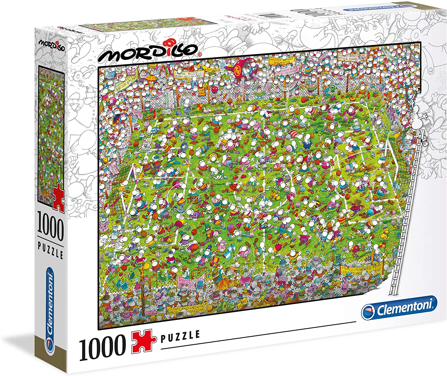MORDILLO 1000 pc - THE MATCH