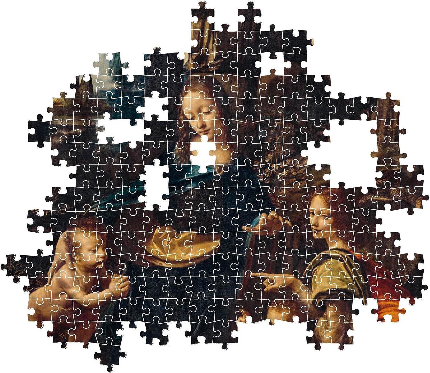 1000pc - Leonardo, The Virgin of the Rocks