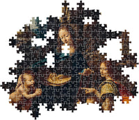 1000pc - Leonardo, The Virgin of the Rocks