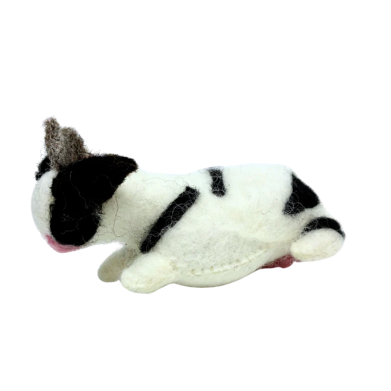 Clover Cow Felt Toy