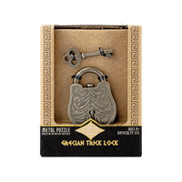 Project Genius Grecian Trick Lock – Theodorus' Key and Lock Puzzle Mechanical Puzzles