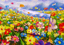 Colorful Flower Meadow, 1000pcs