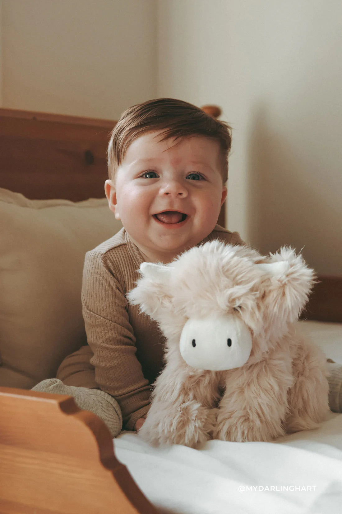 Snuggle Bunnies - Hilda The Highland Cow Soft Toy