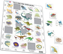 Larsen Fascinating Dinosaurs 35-Piece Jigsaw Puzzle