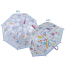 Floss & Rock - Fantasy - Transparent Colour Changing Umbrella