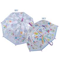 Floss & Rock - Fantasy - Transparent Colour Changing Umbrella