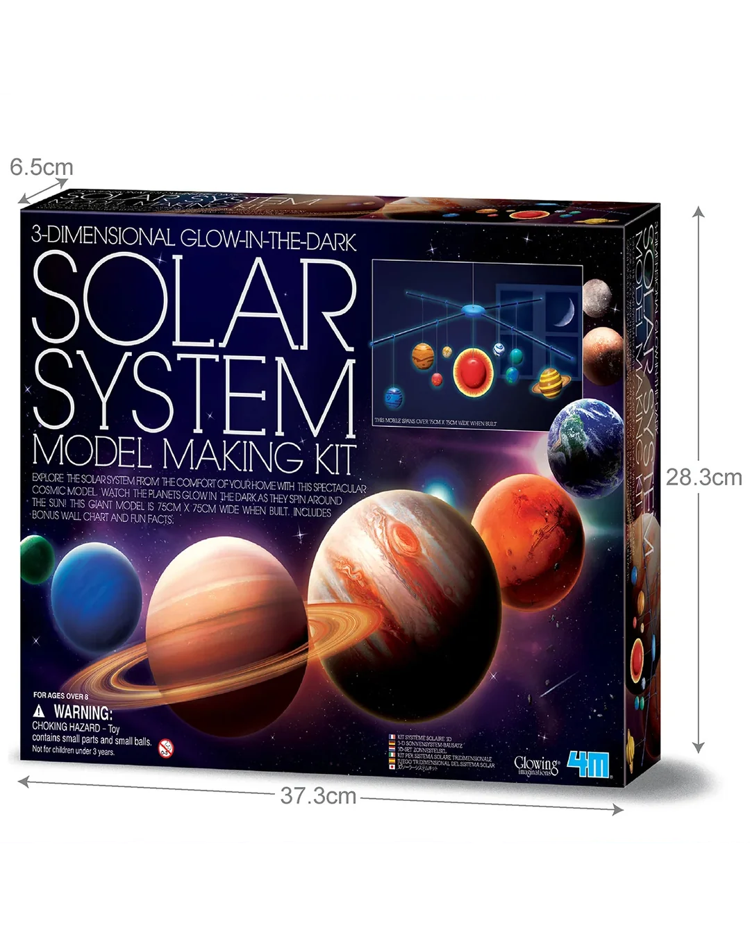 4M 3D Solar System Mobile Making Kit-2